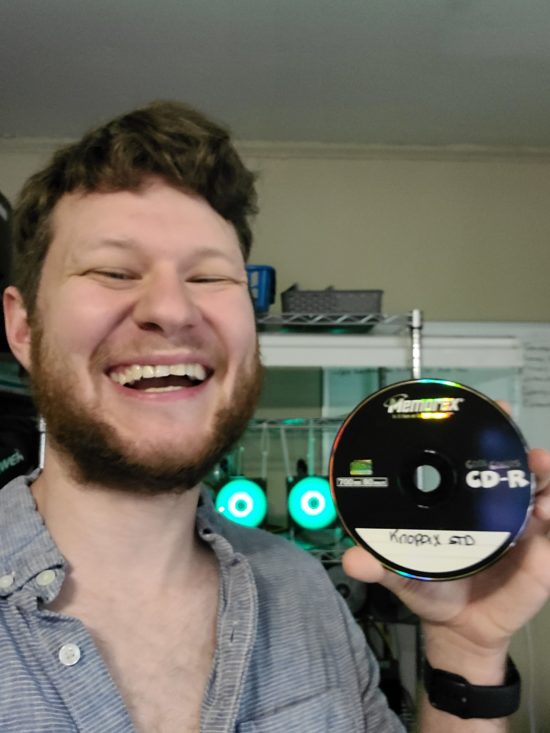 The Linux boot disc from high school